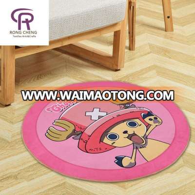 high quality polyester 3D exquisite workmanship circular carpet